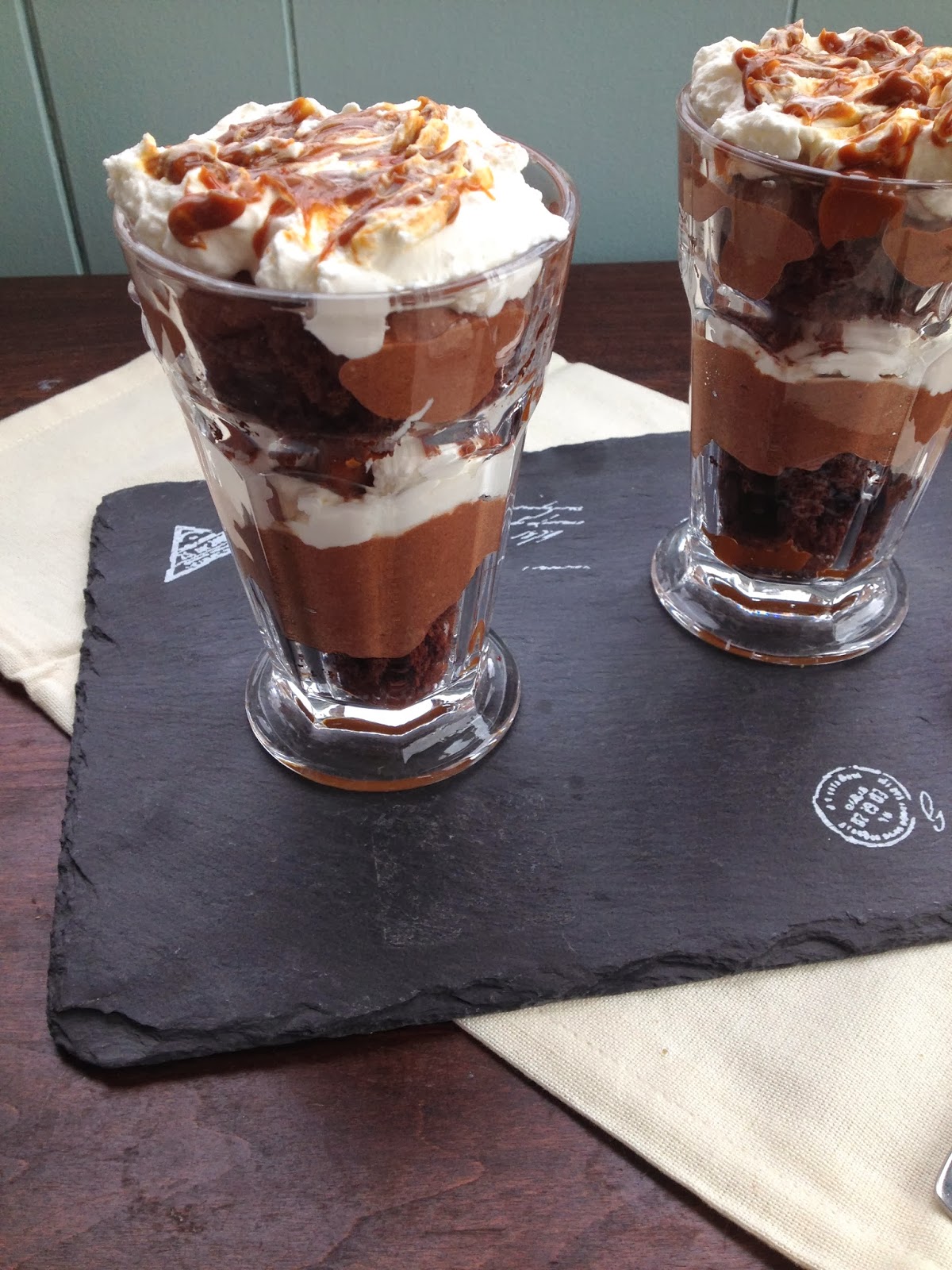 Decadent Kahlua Cake Chocolate Trifle with Dulce de Leche