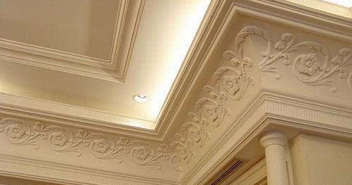 Plaster Cornice Top Ceiling Cornice And Coving Of Plaster And
