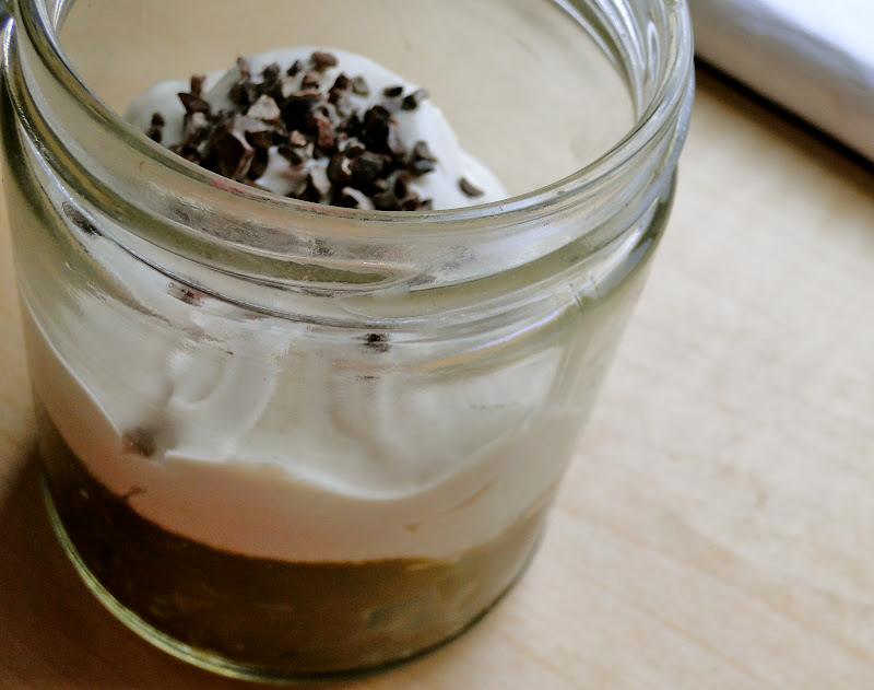 SketchFree Eating Hot Chocolate Mousse w/ Marshmallow Root Fluff