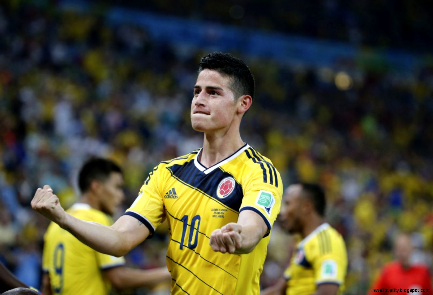 World Cup Brazil 2014 James Rodriguez Wallpaper | Wallpapers Quality