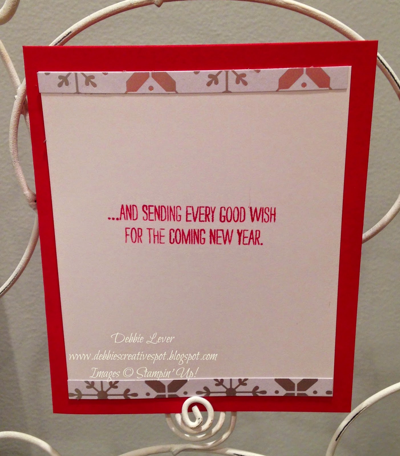 Debbie's Creative Spot: White Christmas Cards