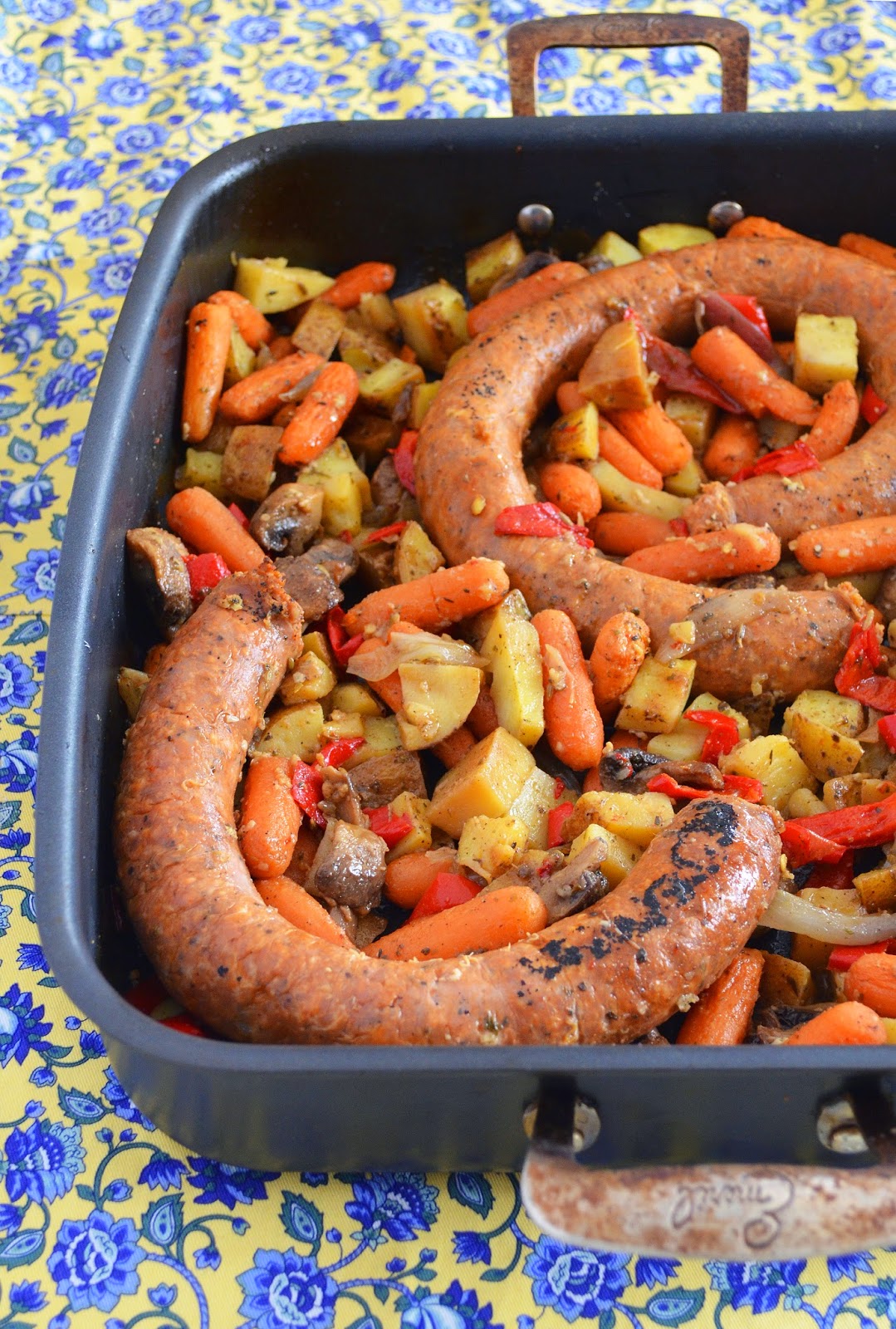 Our Beautiful Mess Lazy Sausage Supper