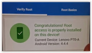Cara Root Lenovo P70