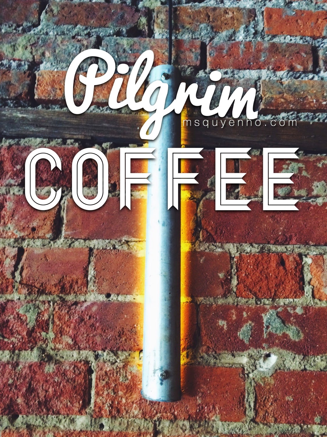 msquyenho likes... Eating Pilgrim Coffee, Hobart