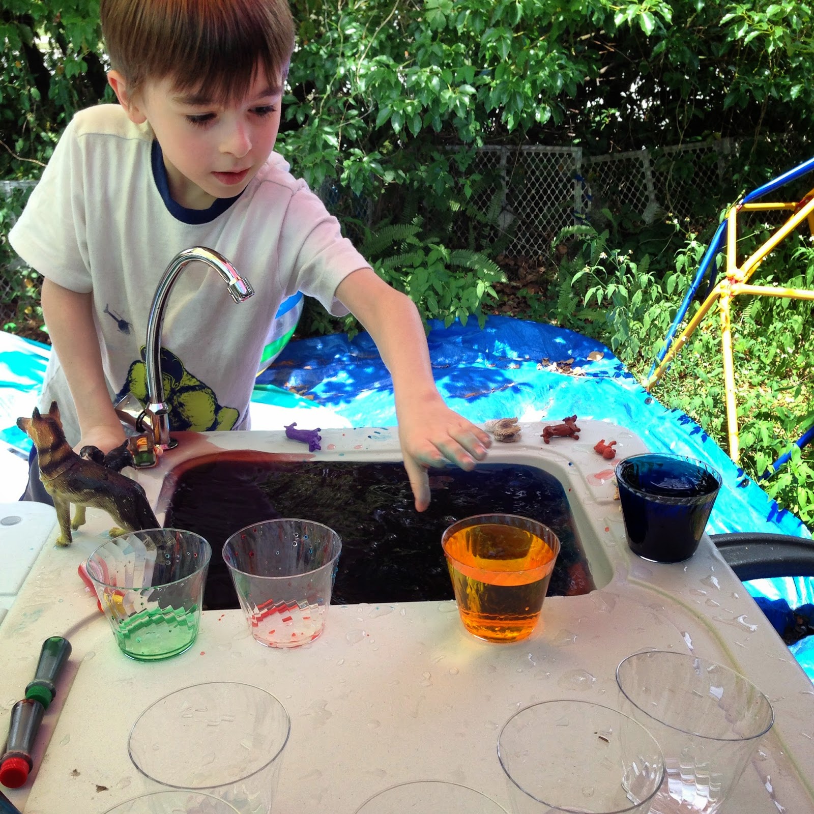 The Ultimate Water Play Table Homeschool and Light Tables