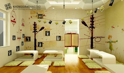 vẽ tranh tường quán cafe vẽ tranh tường quán cafe teen
