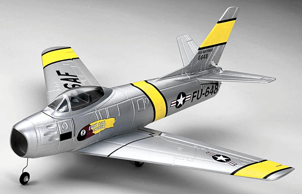 Scale Model News GREAT PLANES F86 SABRE RADIOCONTROL JET
