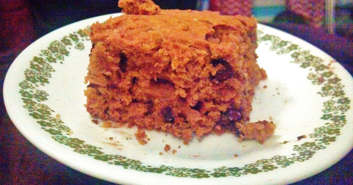 Berries & Buttons Whole Wheat Pumpkin Chocolate Chip Bars