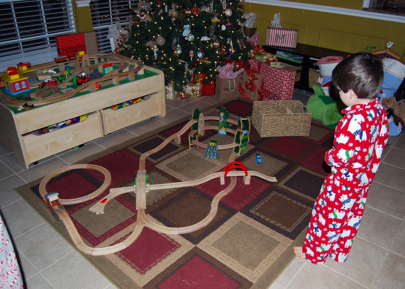 pretty much blew past the thomas stuff that santa left out for him in order to check and see if santa and his reindeer had eaten the treats he left out - Stuff For Christmas pretty much blew past the thomas stuff that santa left out for him in order to check and see if santa and his reindeer had eaten the treats he left out - Stuff For Christmas