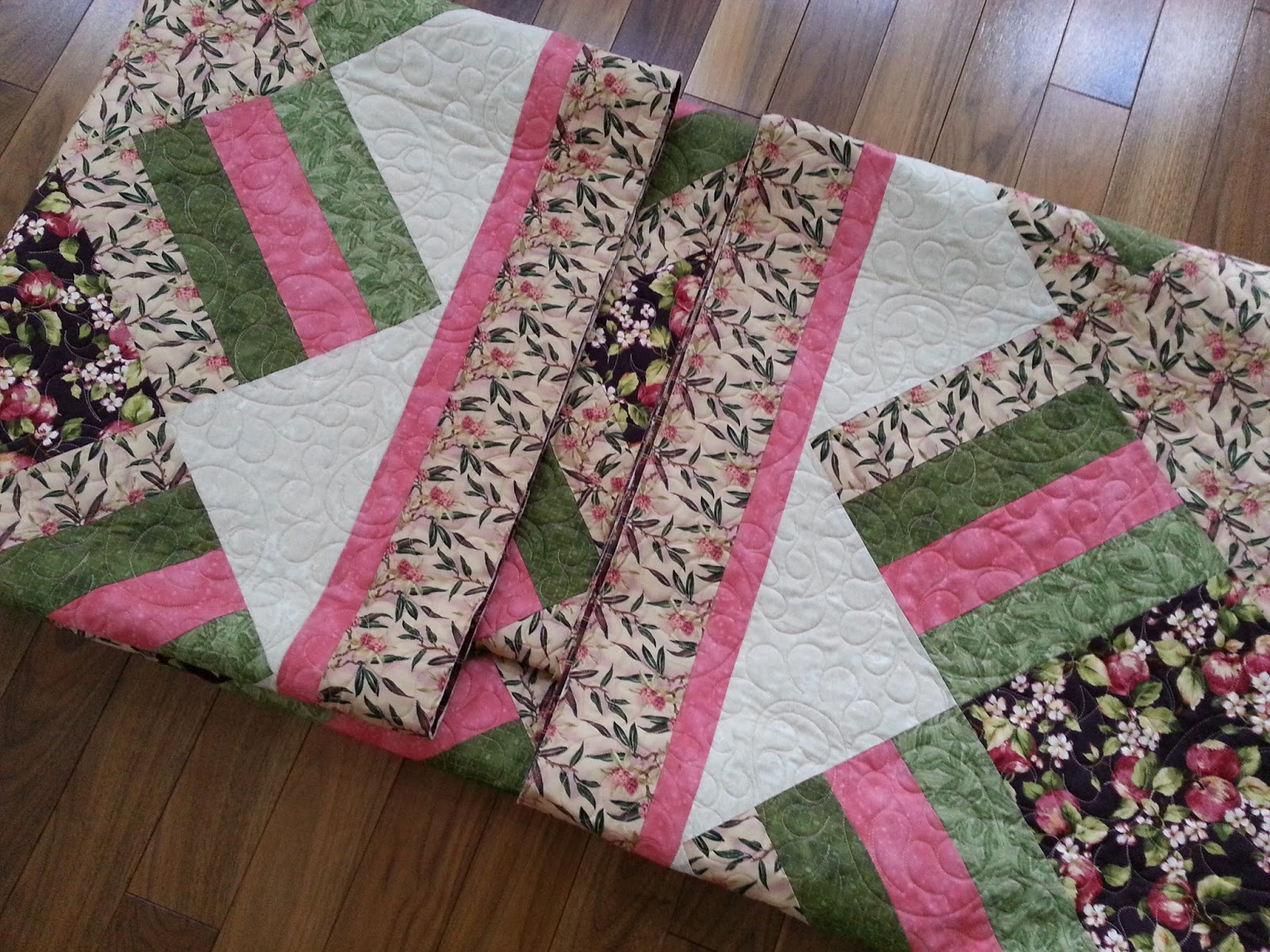 Fresh Off The Frame How to tell if a quilt top is square without