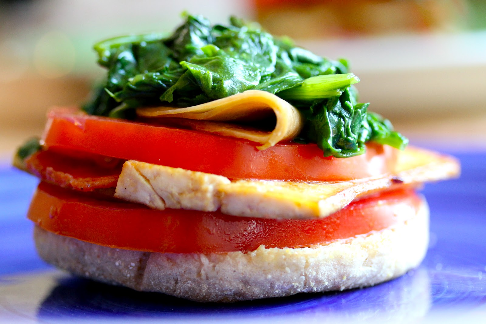 Smith's Vegan Kitchen Tofu Benedict with Hollandaise Sauce