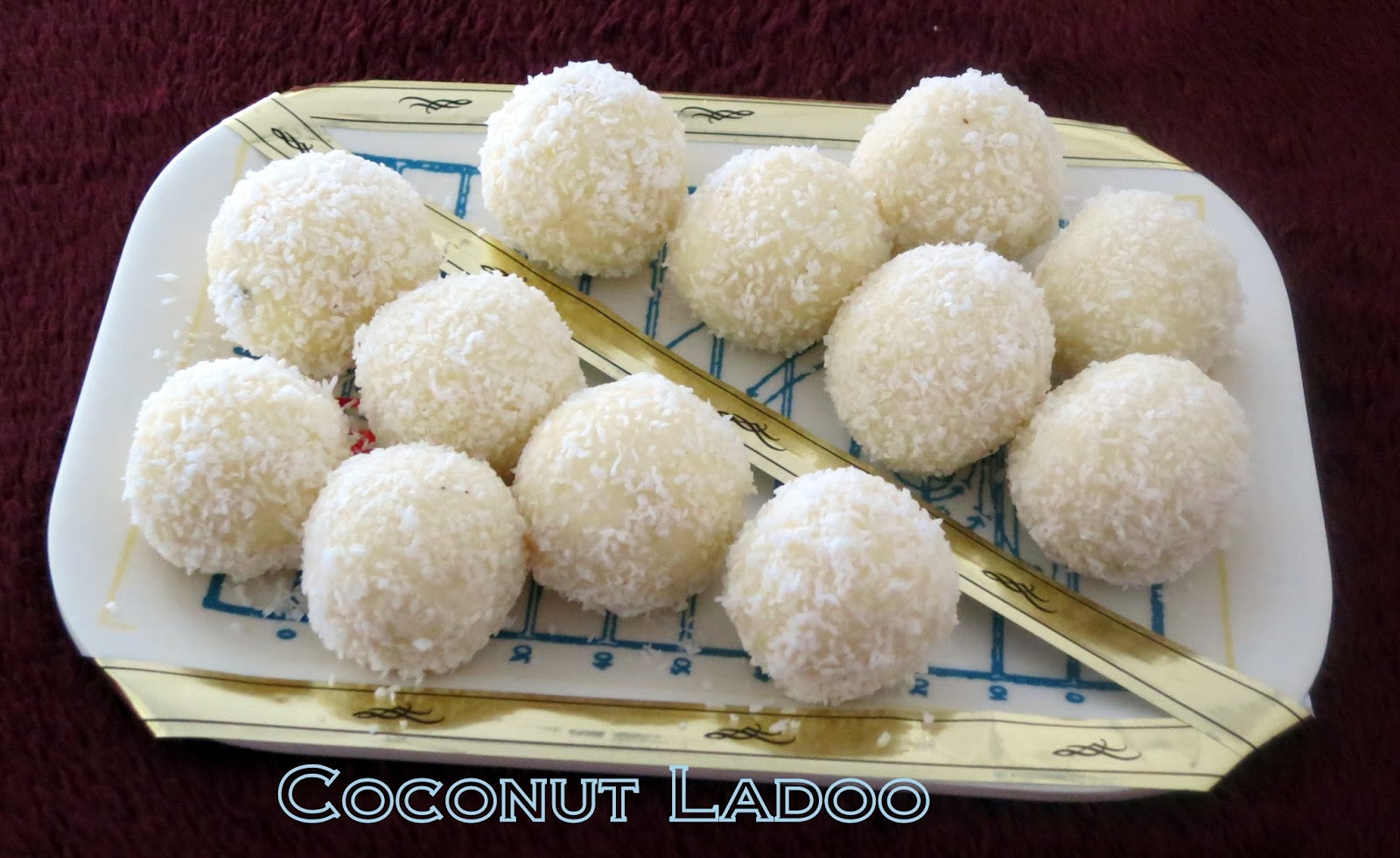 Simply Delicious Coconut Ladoo with Milkpowder(Instant Coconut Ladoo)