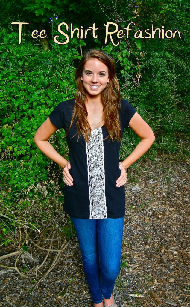 TShirt Refashion Sweet Verbena