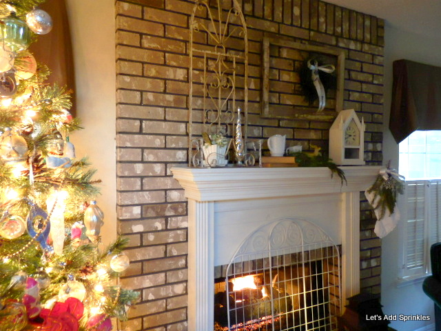 Let's Add Sprinkles: Christmas Mantel