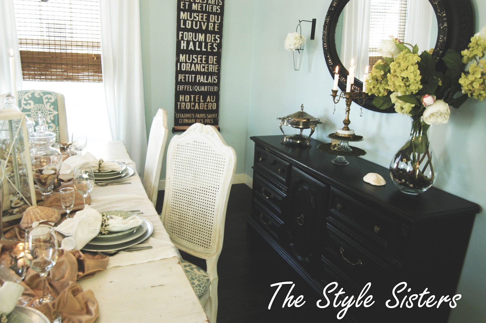 Decorate Dining Room with Thrift store furniture Karins Kottage