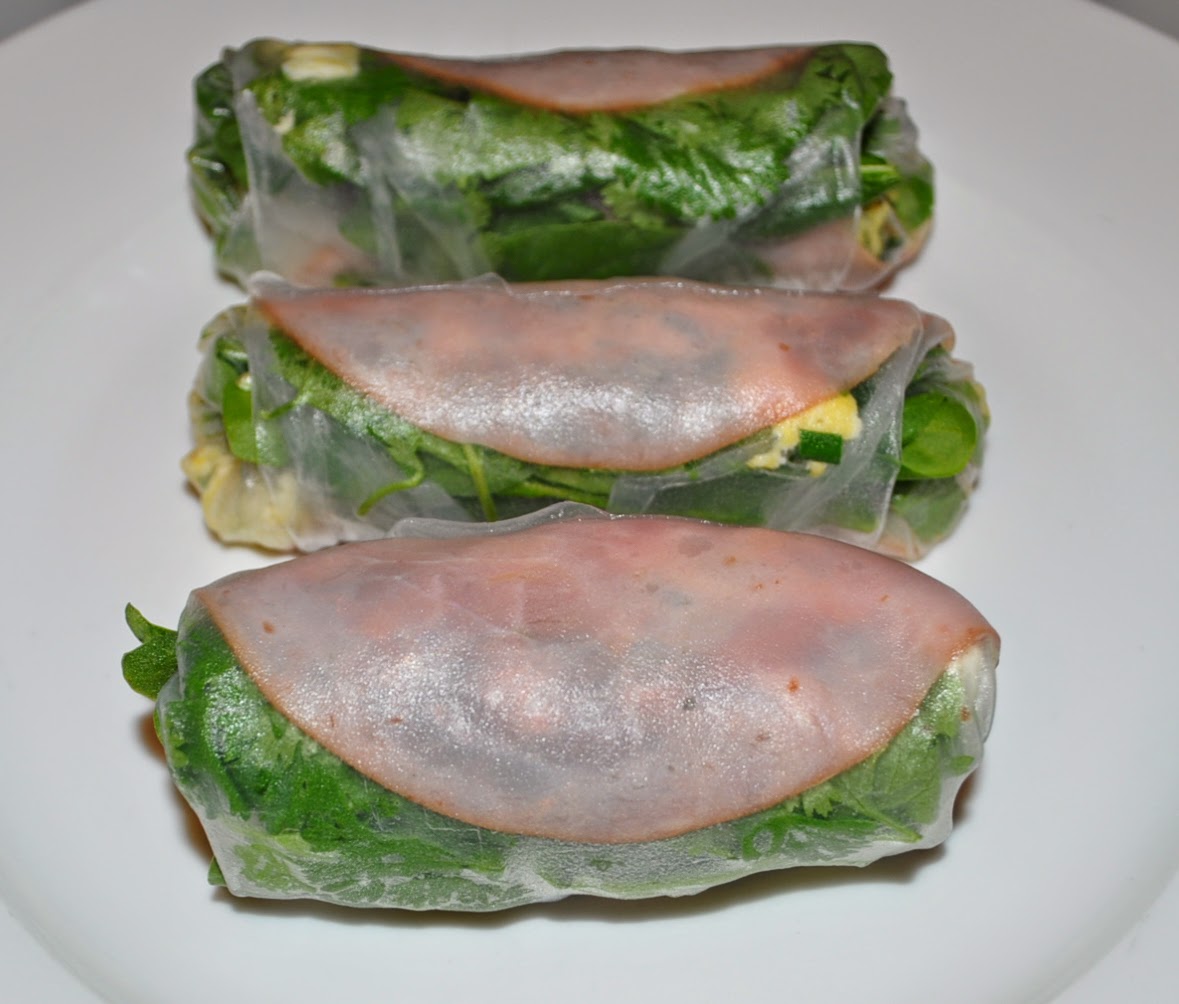 My Cocina, My Kitchen Asian Inspired Ham and Eggs Breakfast Tacos