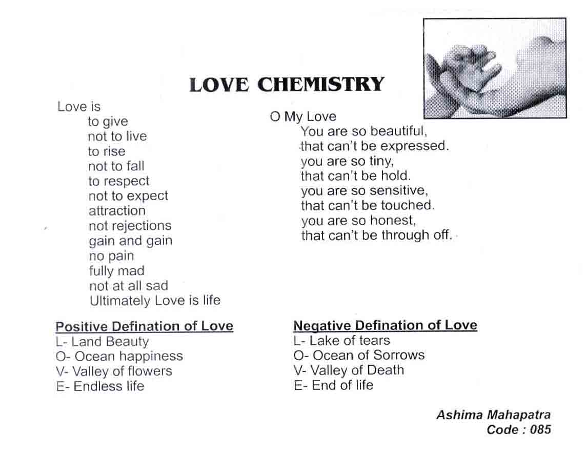 life is beautiful The Chemistry of Love