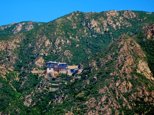 35. Mount Athos is still mysterious nearly 1,000 years later. (The nearly two dozen monasteries dating back to the Middle Ages hang precipitously from the peninsula’s cliffs. Sadly, women are not allowed in the area.) - 49 Reasons To Love Hellas (Greece) 35. Mount Athos is still mysterious nearly 1,000 years later. (The nearly two dozen monasteries dating back to the Middle Ages hang precipitously from the peninsula’s cliffs. Sadly, women are not allowed in the area.) - 49 Reasons To Love Hellas (Greece)