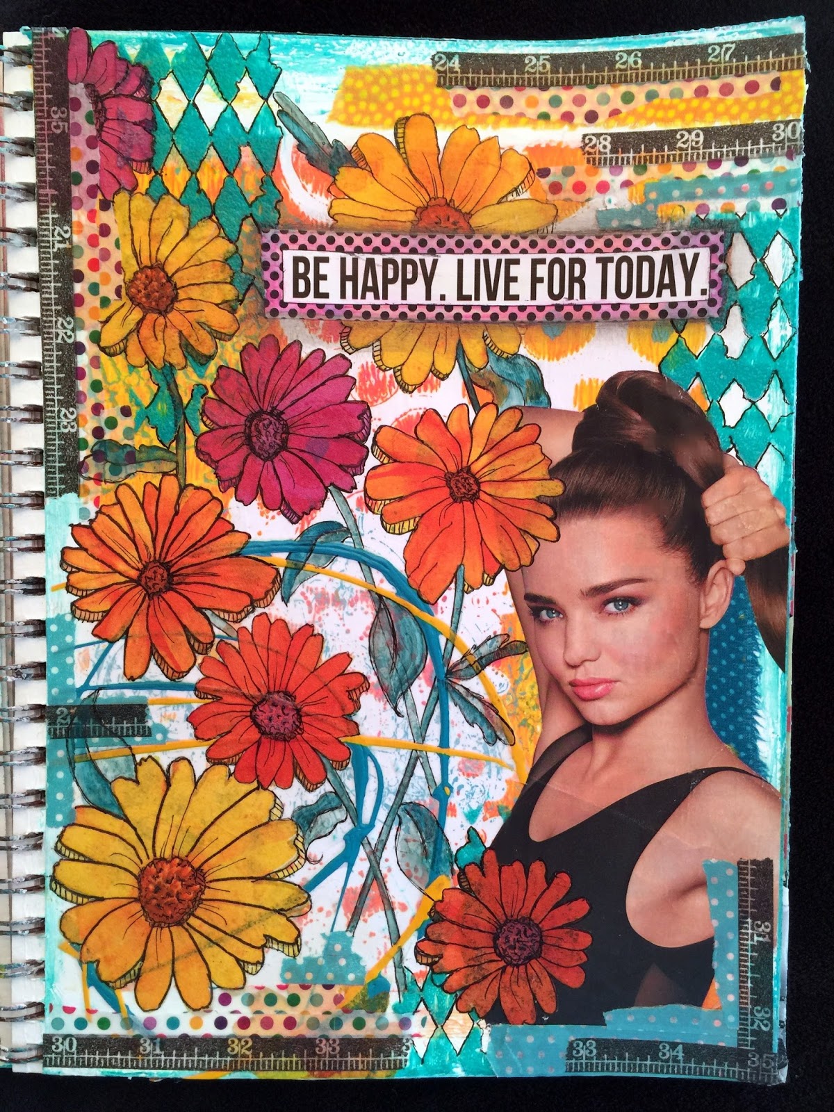 CREATIVITY IS CONTAGIOUS MORE MAGAZINE PEOPLE ART JOURNALING PAGES