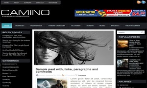 Camino 3 Column Blogger Template