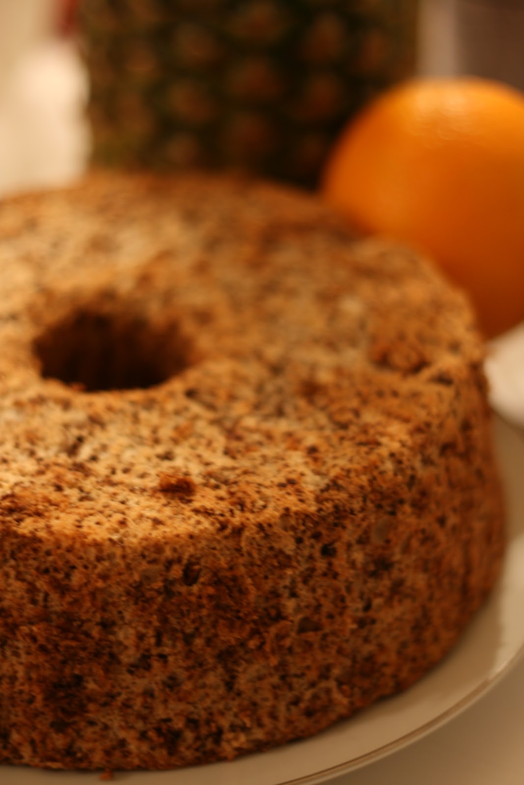 Love from the Kitchen Chocolate Orange Angel Food Cake