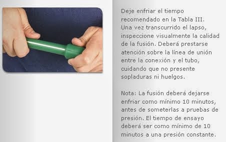 Unión por Termofusión punto sanitario cordoba