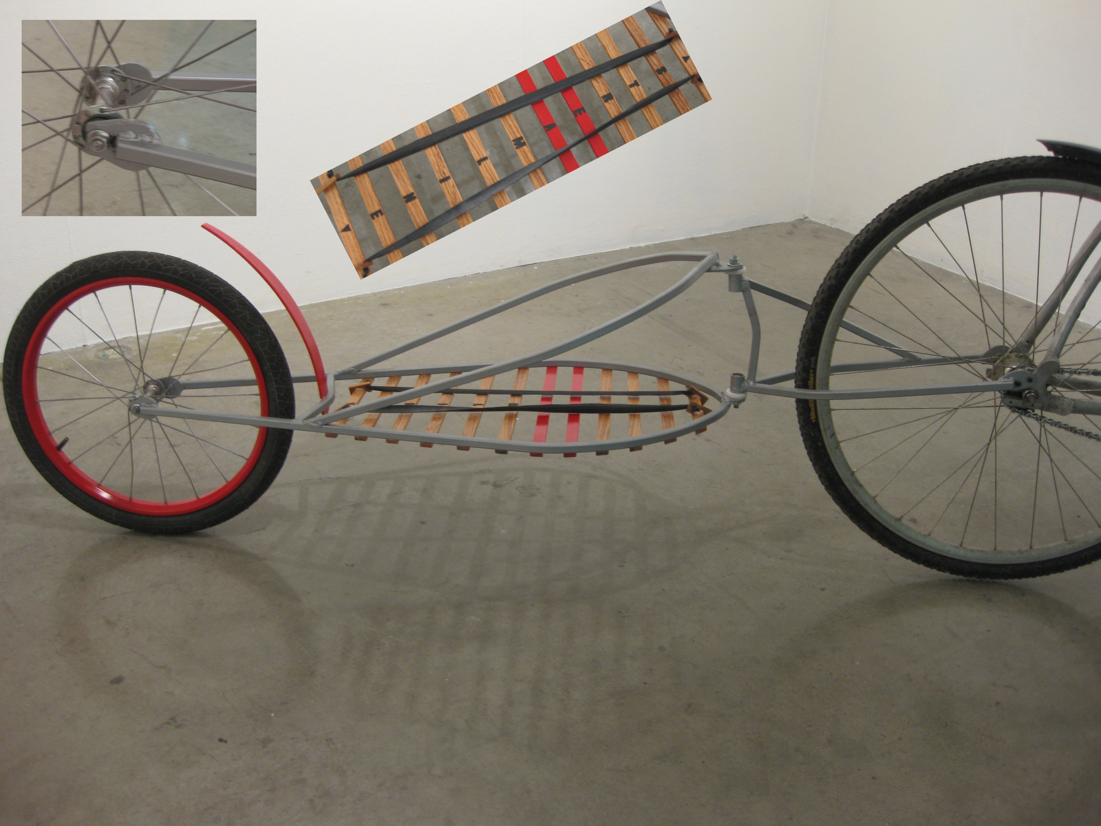 Earl Design Previous Work Ultralight Bike Trailer