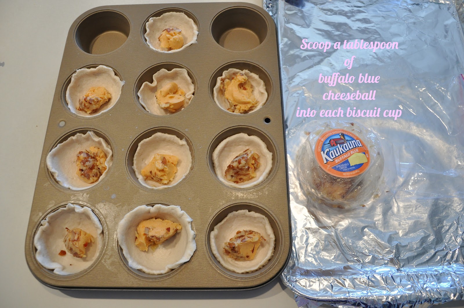 365 Days of DIY Buffalo Blue Cheese Biscuits