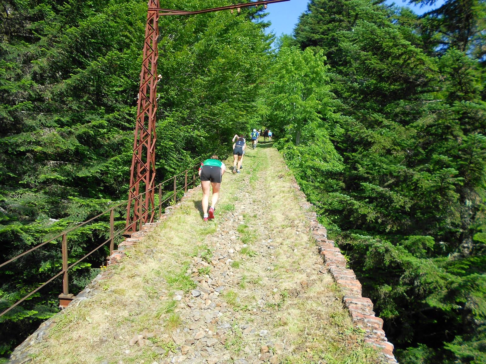 La montée de la crémaillère 2014.