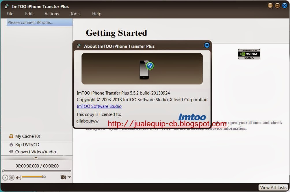 Imtoo iphone transfer plus 3.3.0.1104