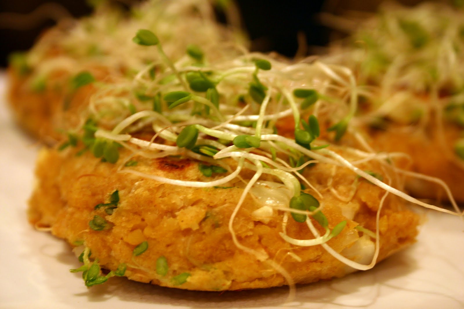 Garbanzo Bean Burgers FosterFood bon appétit!