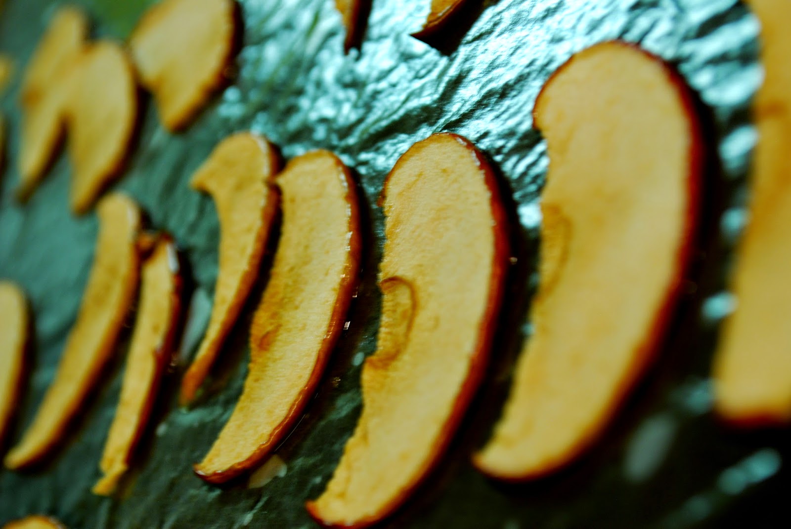 Oven Dried Apple Chips Plantains & Challah