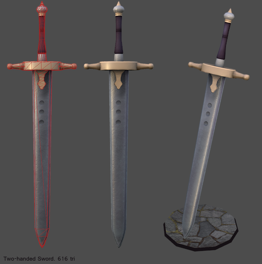 T.C. Silva's Artblog: Ragnarok Two-Handed Sword