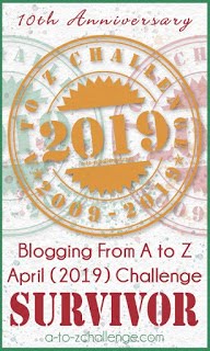 10th Anniversary A to Z Challenge Survivor