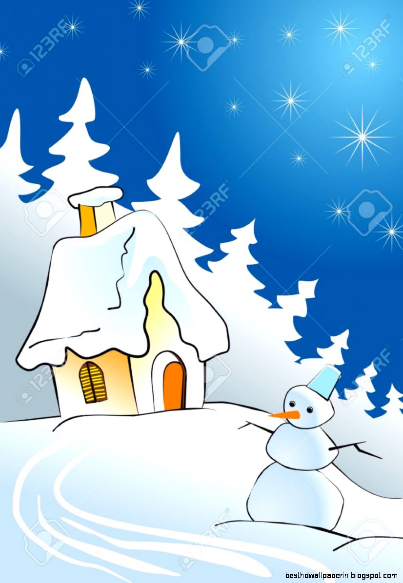 House In Winter Forest As A Concept Of Christmas Royalty Free House In Winter Forest As A Concept Of Christmas Royalty Free