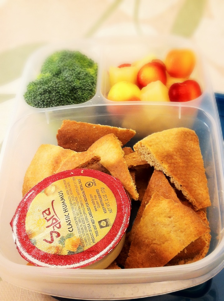 Operation Lunch Box Day 11 Baked Pita Chips