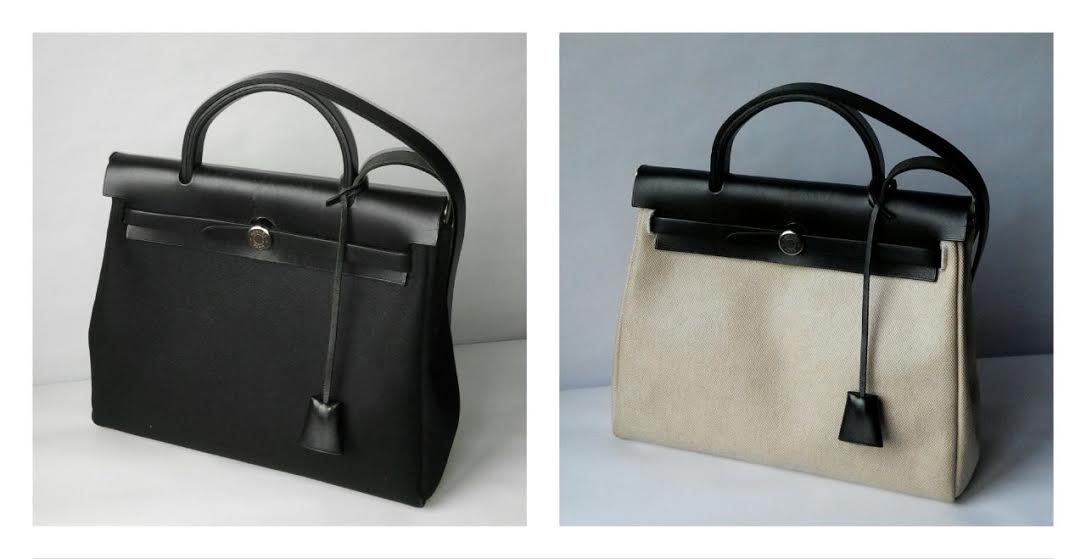 Truly Vintage: Authentic Hermes Herbag PM Black  