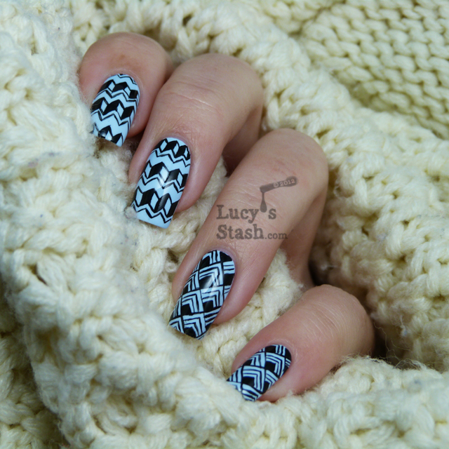 Lucy's Stash - patterned manicure Lucy's Stash - patterned manicure