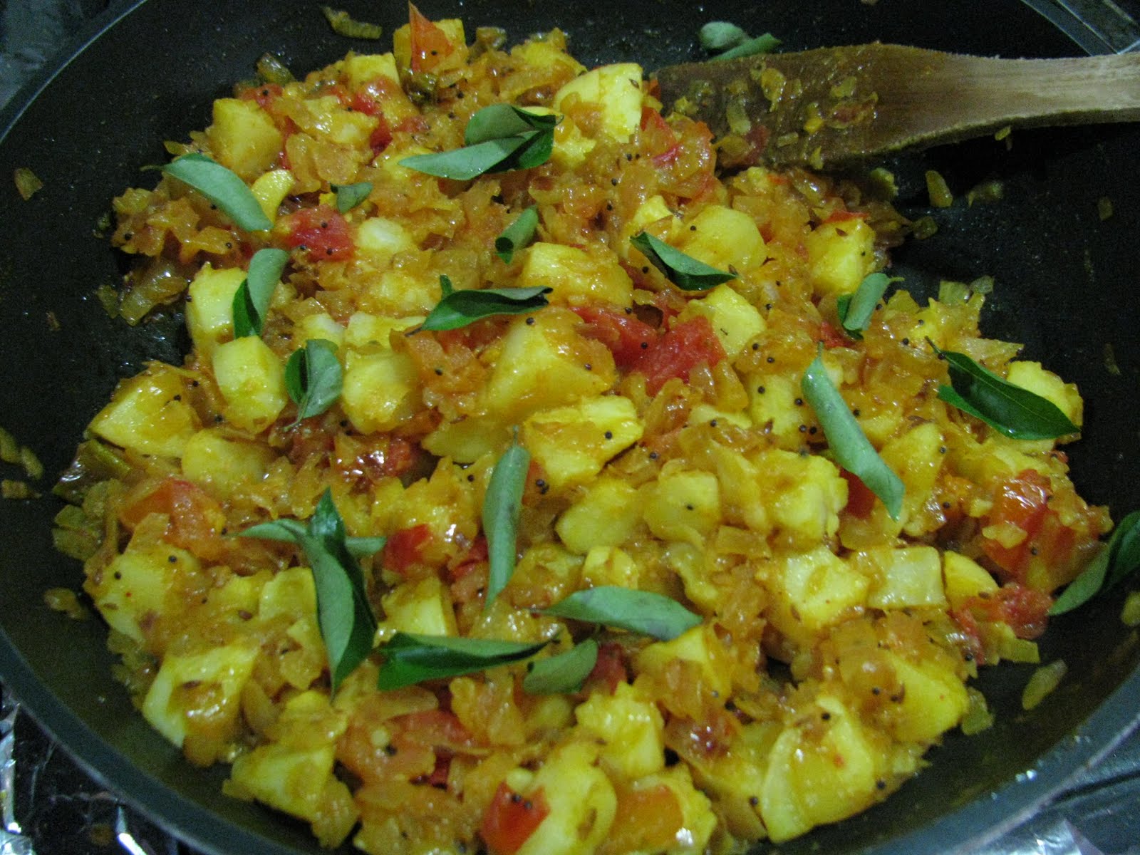 Food Slice Easy Indian Potato Curry