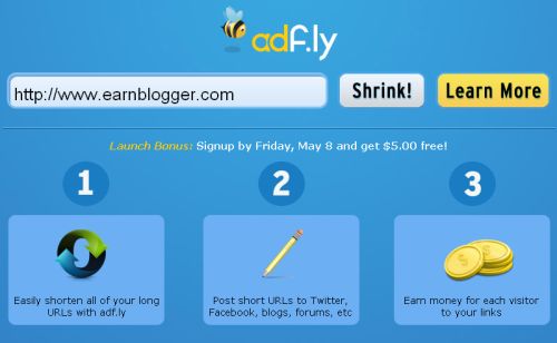 Adf.ly, un acortador de enlaces para ganar dinero con tu blog 5