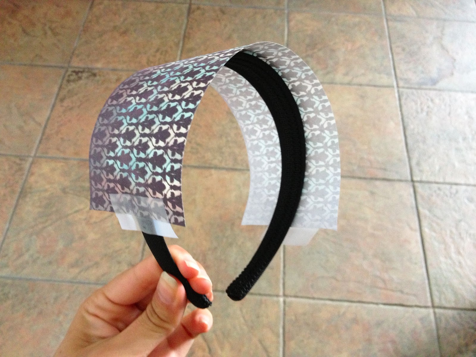 The Nerdy Girlie Nerd Crafts Sherlock Wallpaper Headband