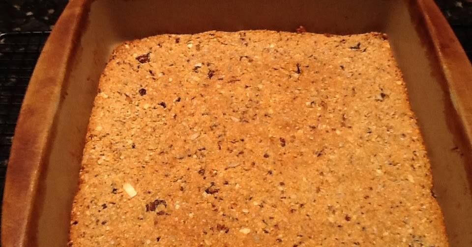 Sue's Kitchen Digest Breakfast Bars (gluten free)