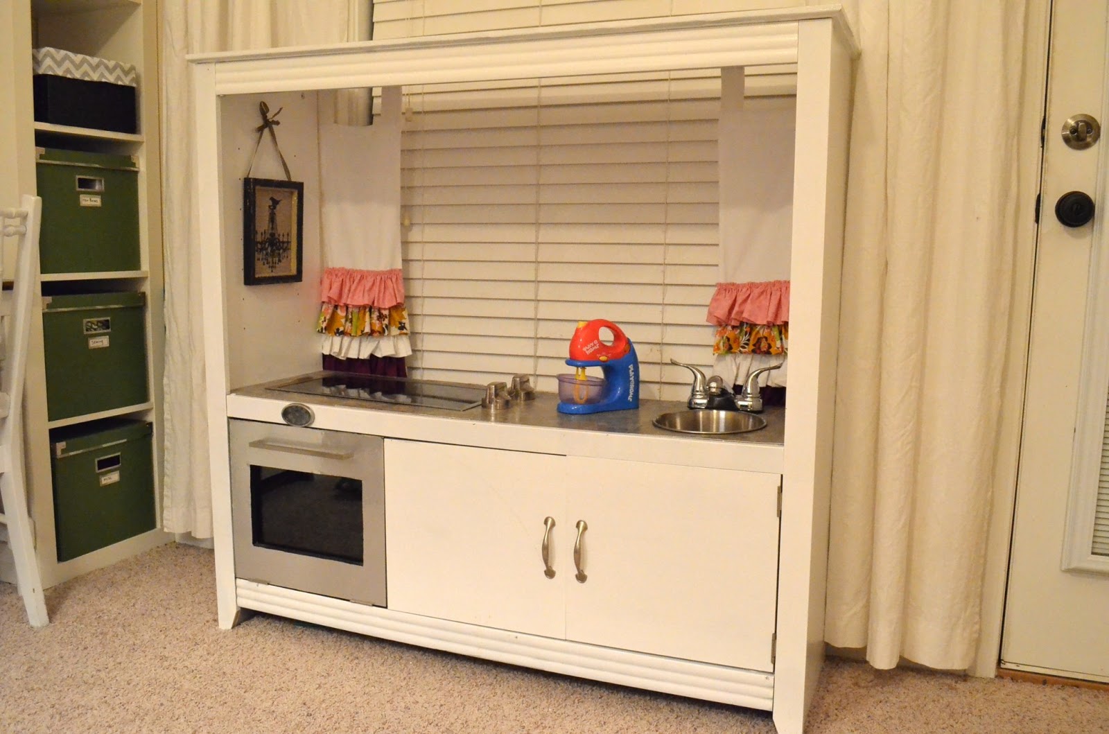 Counting Houses Entertainment Center = Play Kitchen