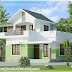1161 square feet small house elevation