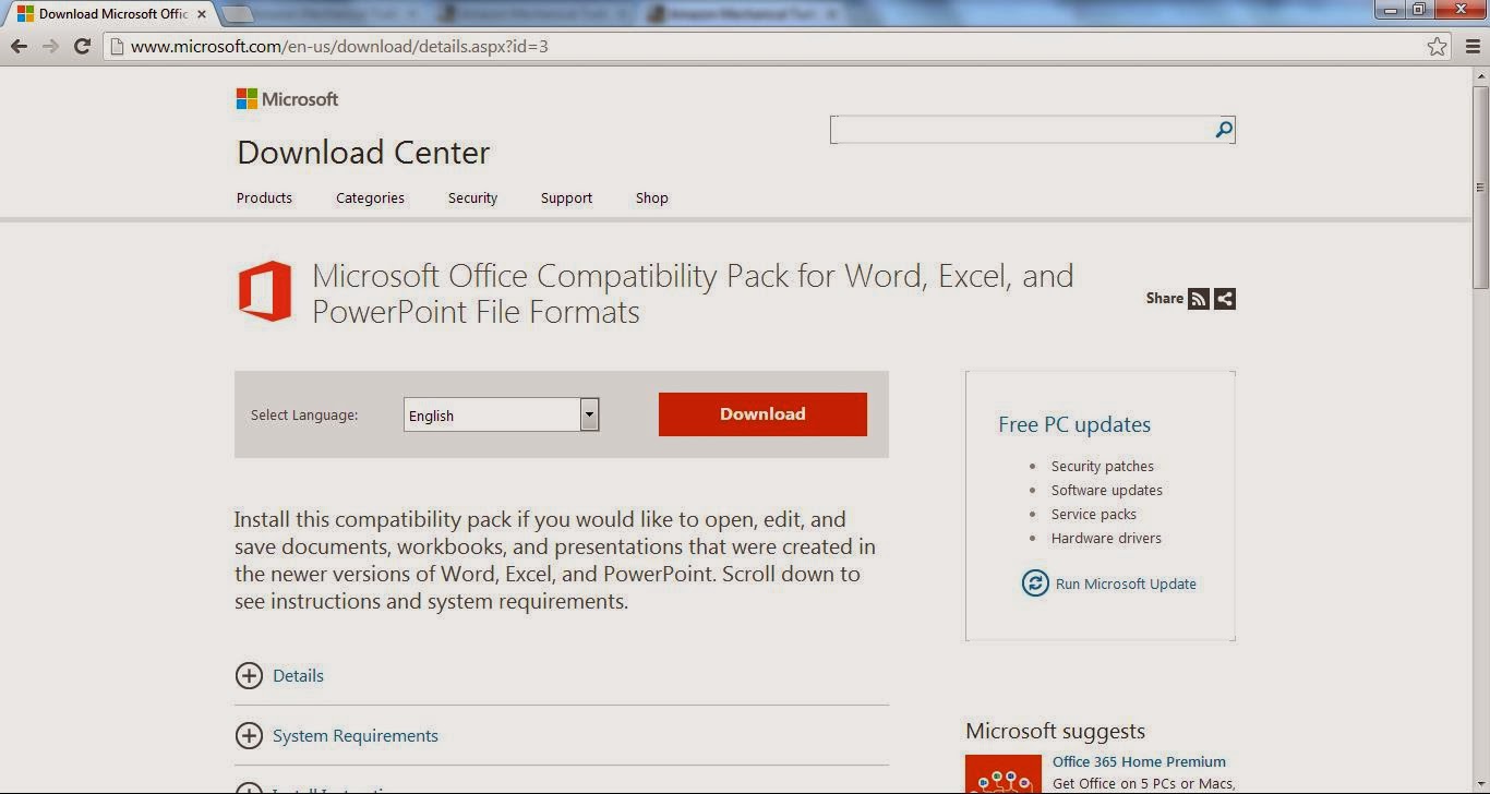download office 2003 compatibility pack
