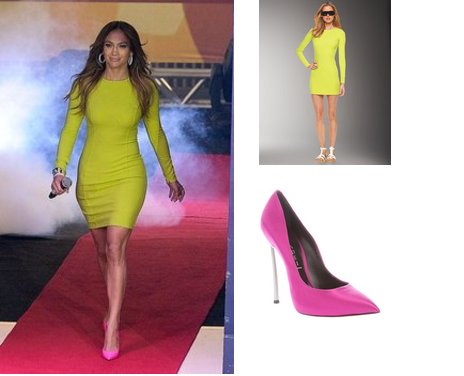 shoes to wear with lime green dress