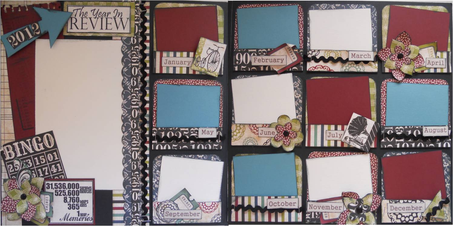 Ideas for Scrapbookers Reader's Pages Year in Review