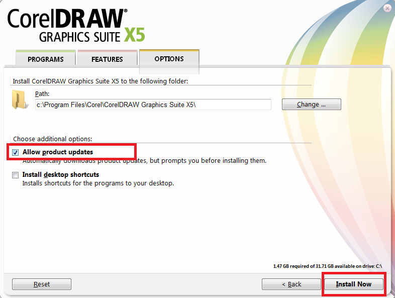 Coreldraw Graphics Suite X5 Plug