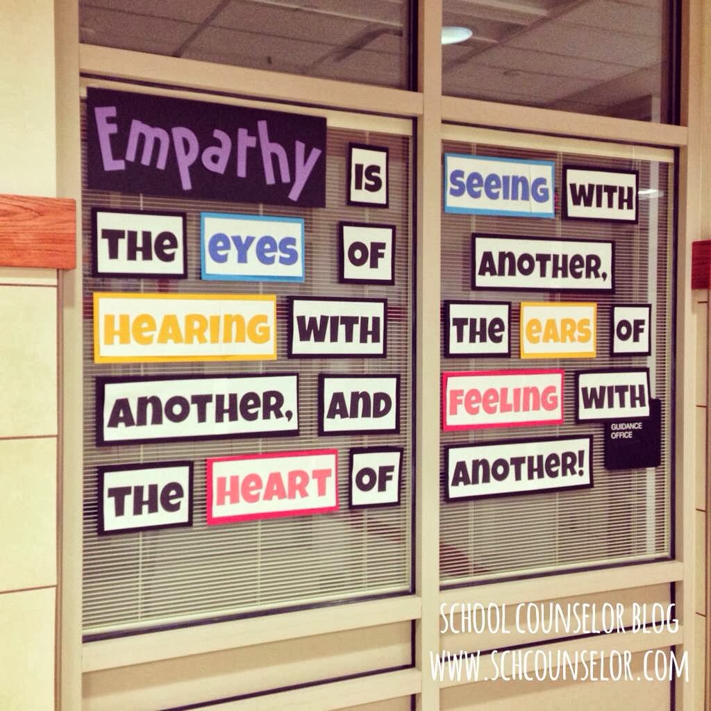 School Counselor Blog: Empathy Quote Bulletin Board1024 x 1024