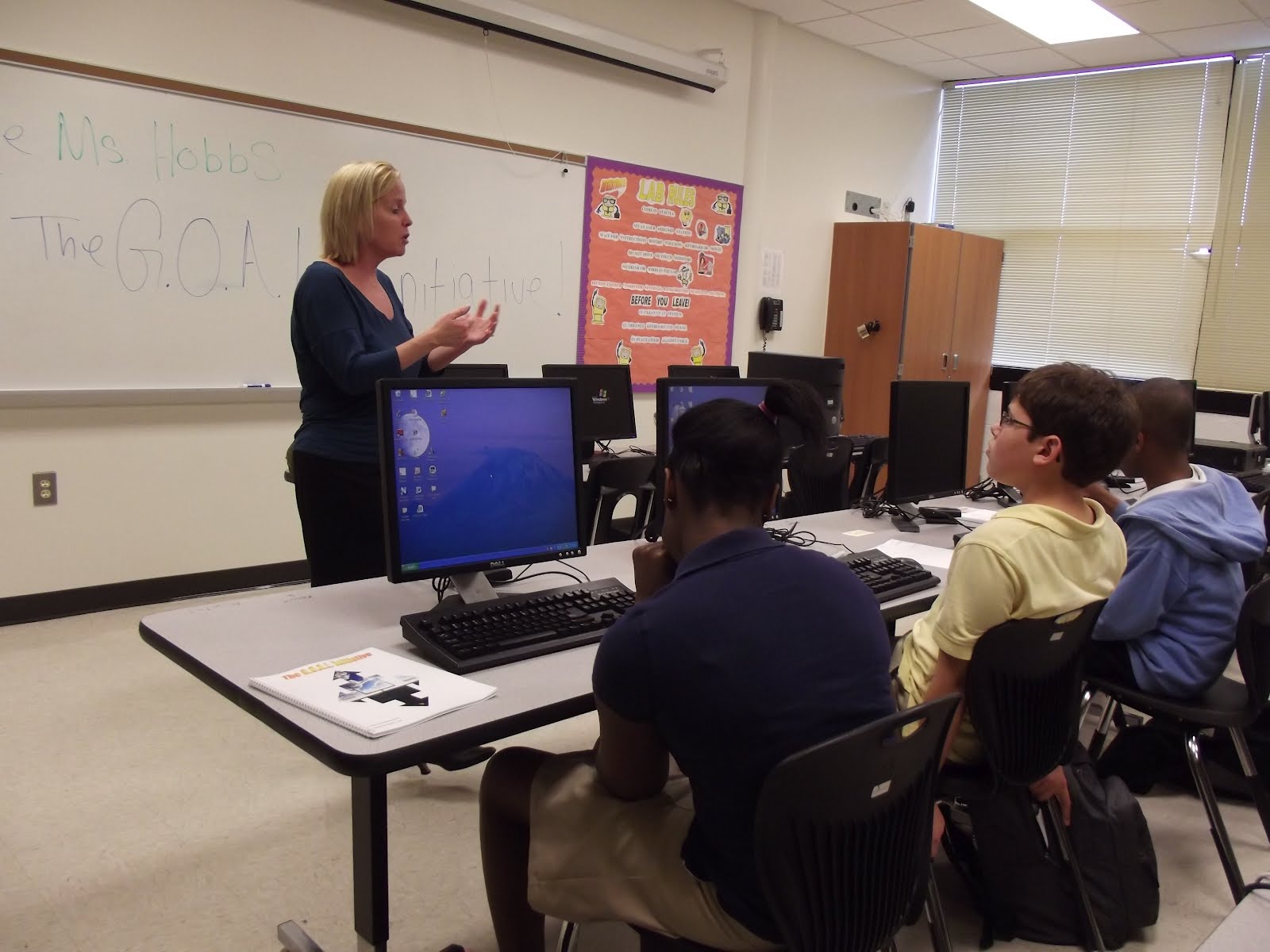 The G.O.A.L. Initiative The G.O.A.L. Initiative Kicks Off at Grover C